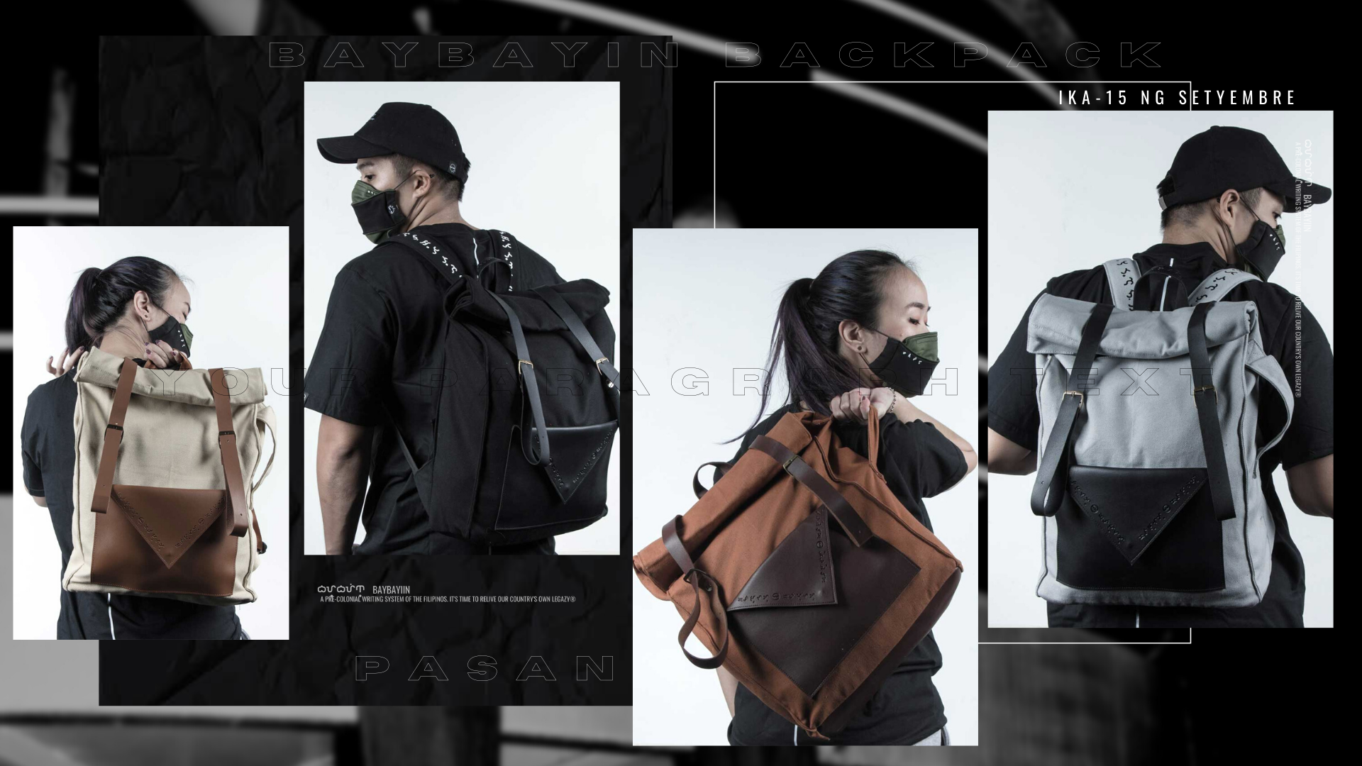 BAYBAYIN BACKPACK | PASAN 1.0