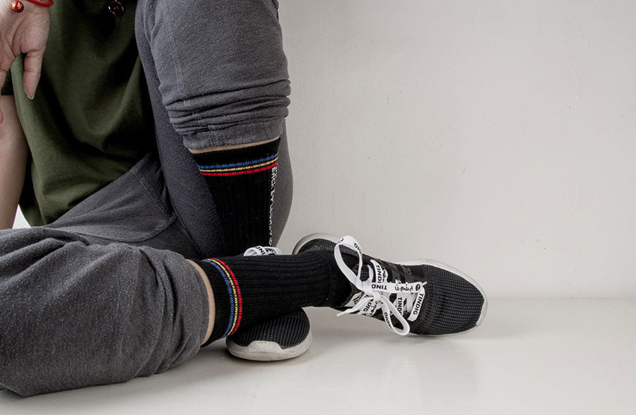 THESE LOCAL BAYBAYIN STREETWEAR SOCKS AND SHOELACES REMIND FILIPINOS TO STAND FIRM AMIDST THE PANDEMIC